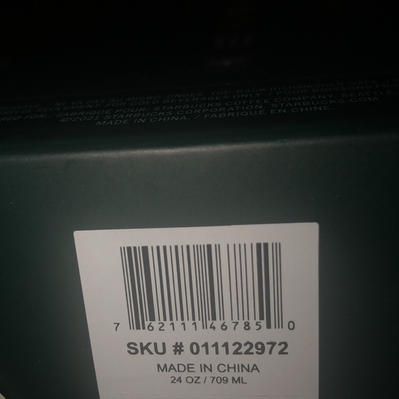 NWB Starbucks 2021 Summer Abstract Designs 24 Oz. 5 Reusable Cold Cups New - Picture 5 of 5